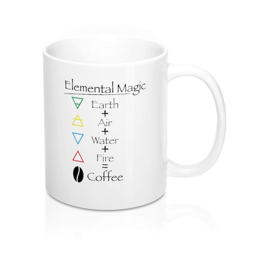 Coffee Magic Mug 11oz - Elemental Magic coffee mug